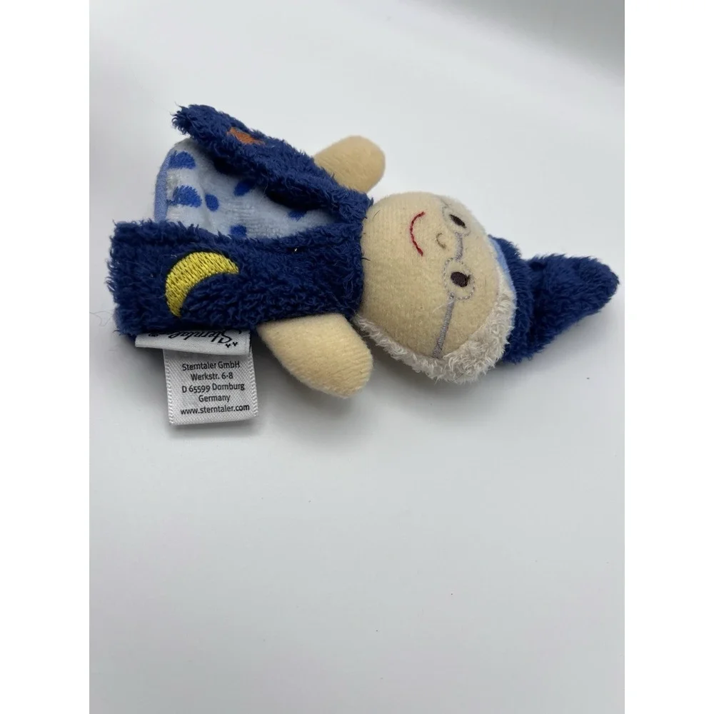 Sterntaler Wizard Finger Puppet Blue Moon & Stars Plush Storytelling Toy Germany - Picture 8 of 10